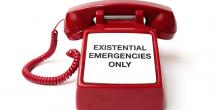 Existential Emergency Phone by Randy Sarafan